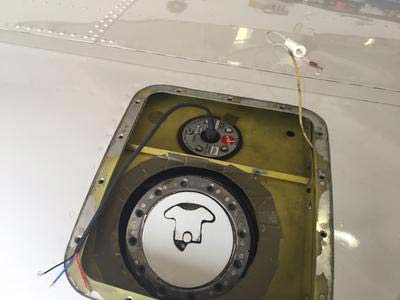 beechcraft installed CiES fuel sender